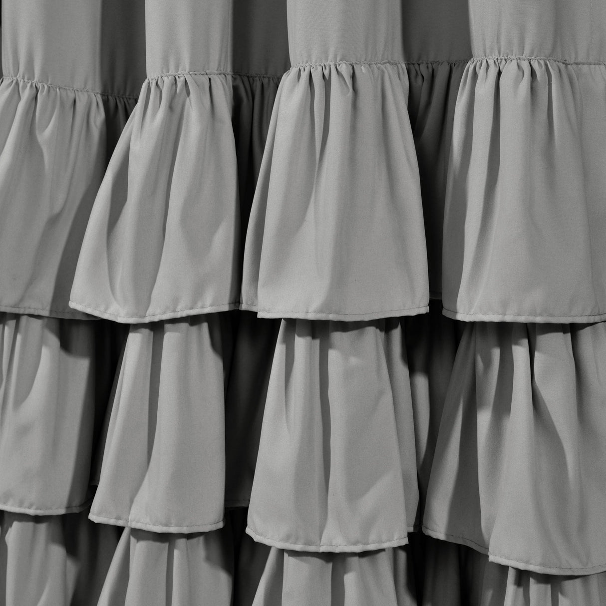 Allison Ruffle Window Curtain Panel Set from LushDecor