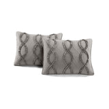 Avon Textured Ruffle Quilt 3 Piece Set from LushDecor