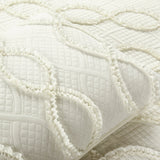 Avon Textured Ruffle Quilt 3 Piece Set from LushDecor