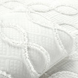 Avon Textured Ruffle Quilt 3 Piece Set from LushDecor