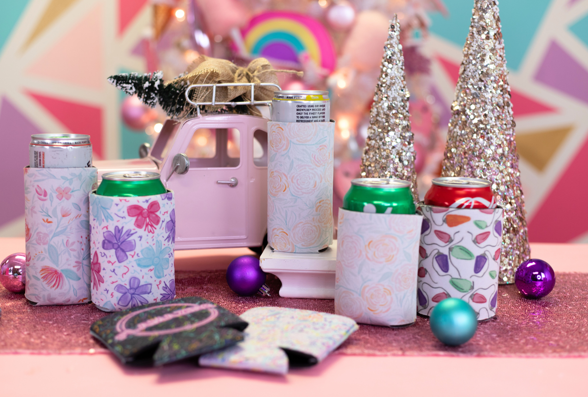 Colorful Koozies From Lynn Lilly
