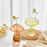 Vibrant Mushroom Glass Vases from Moderny