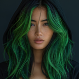 Medusa Hair Color - Emerald Ivy from Medusa's Makeup