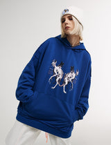 Flying Devil Cats Hoodie From Niepce Inc
