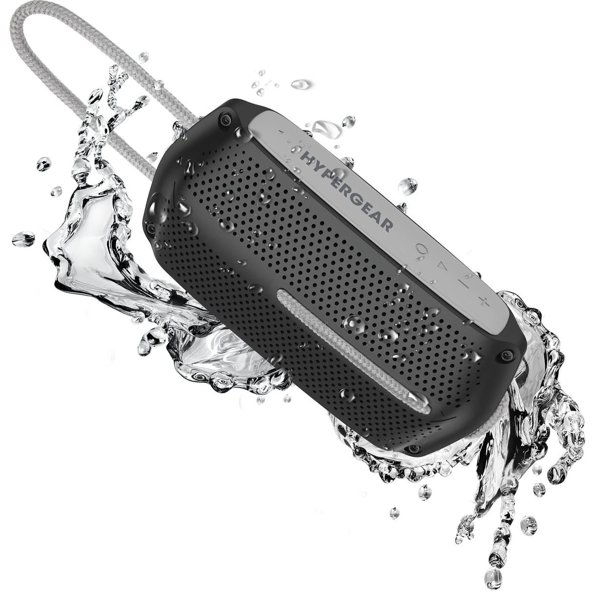 HyperGear Wave Water Resistant Wireless Speaker with Extended Battery Life (WATER-PRNT) from Jupiter Gear