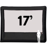 Elite Outdoor Movies Home 17' Inflatable Screen From Elite Outdoor Movies