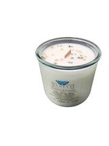 Rocks Candle - Evergreen (Wood Wick Peridot & Smoky Quartz Gemstone Soy Candle) from Evolve Botanica