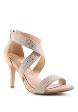QUEEN BEE Rhinestone High Heeled Sandal from My Pampered Life Seattle