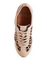 Narati Leopard Print Real Leather Sneakers from My Pampered Life Seattle