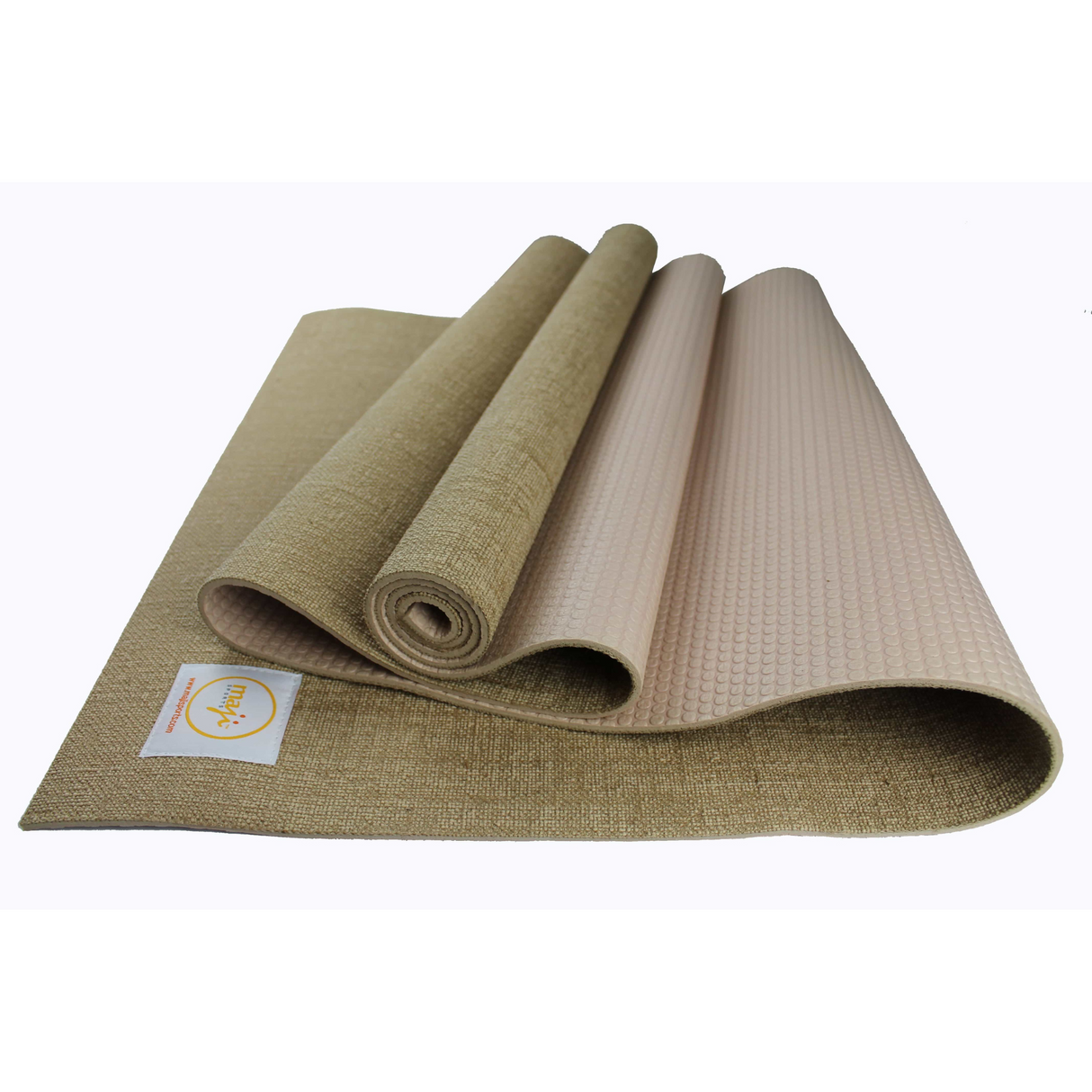 Maji Sports Jute Premium Eco Yoga Mat + Foot Massager  (7.5cm x 17.5cm) from Jupiter Gear Home