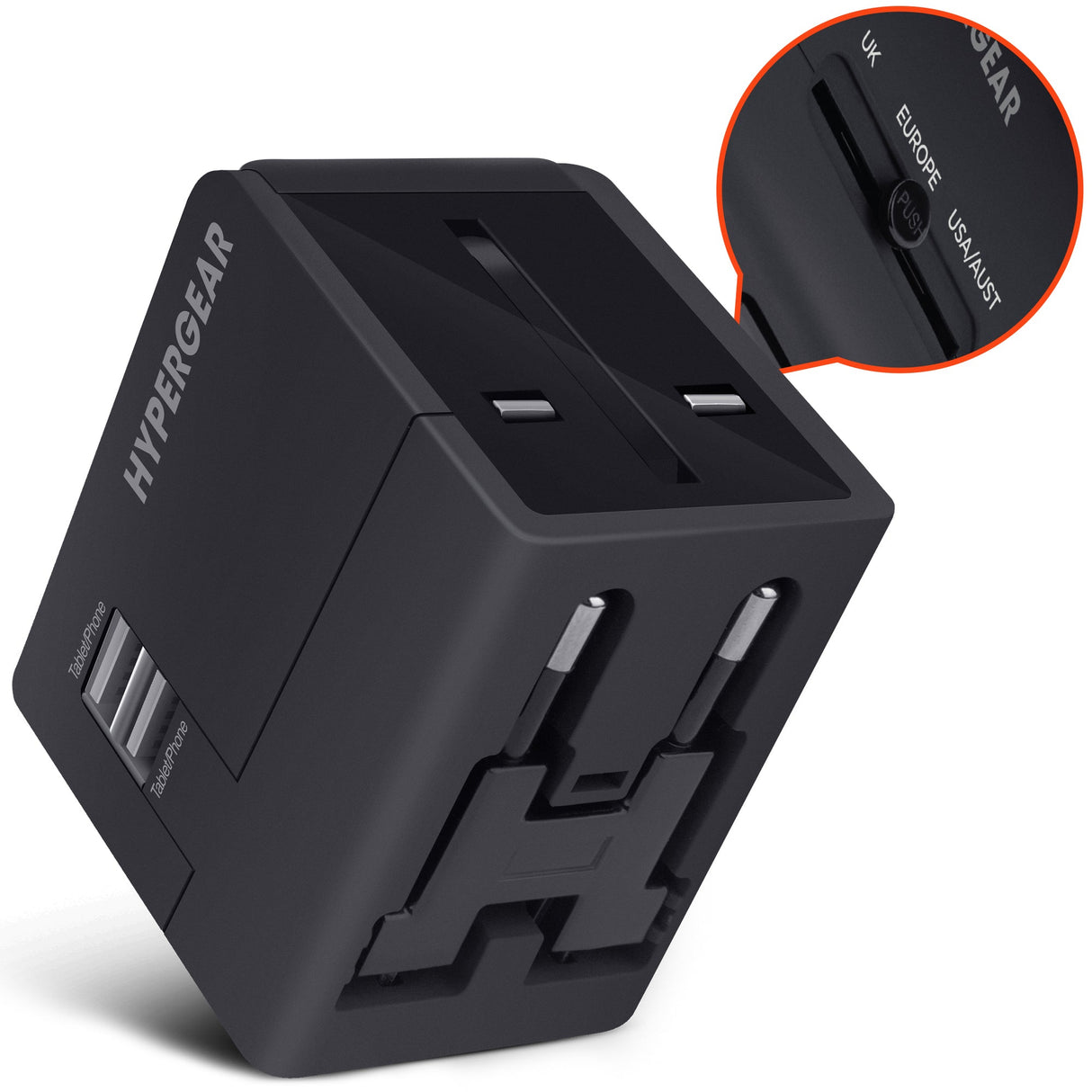 HyperGear All-in-one World Travel Adapter from Jupiter Gear Home