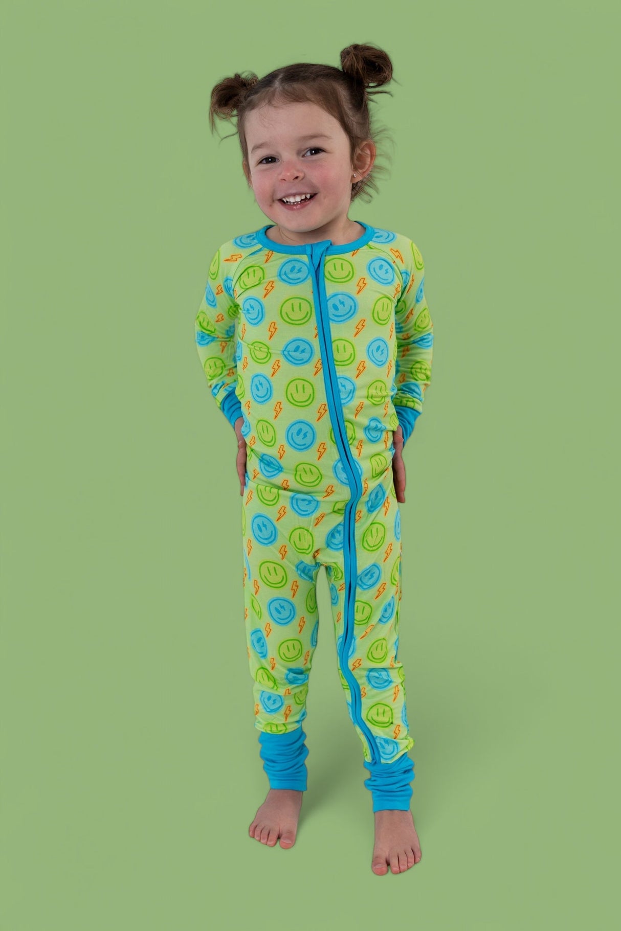 NEON SMILES DREAM ROMPER from DREAM BIG LITTLE CO