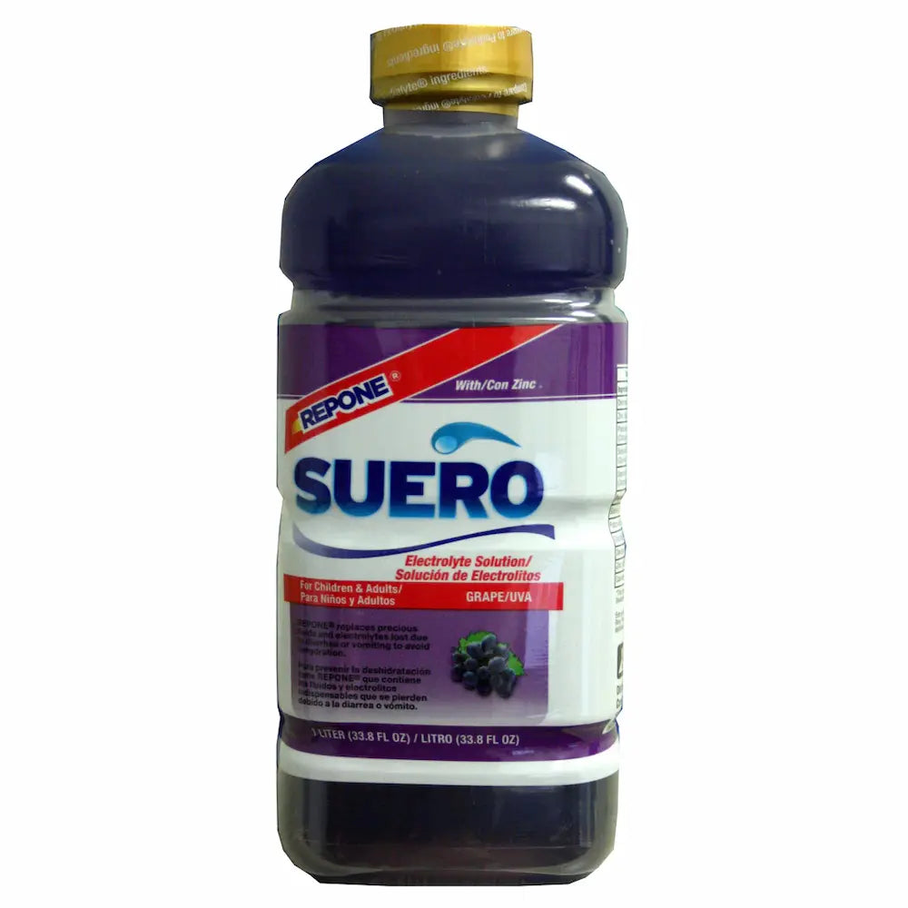 Suero Grape 8 units (1 liter/unit) from Mexmax INC.