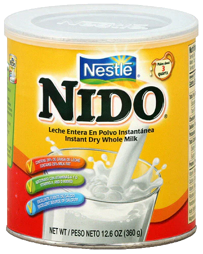 Nestle Nido Powder Whole Milk 12.69 oz From Mexmax INC.
