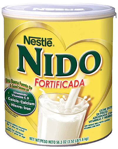 Nestle Nido Powder Whole Milk 1600 gm From Mexmax INC.