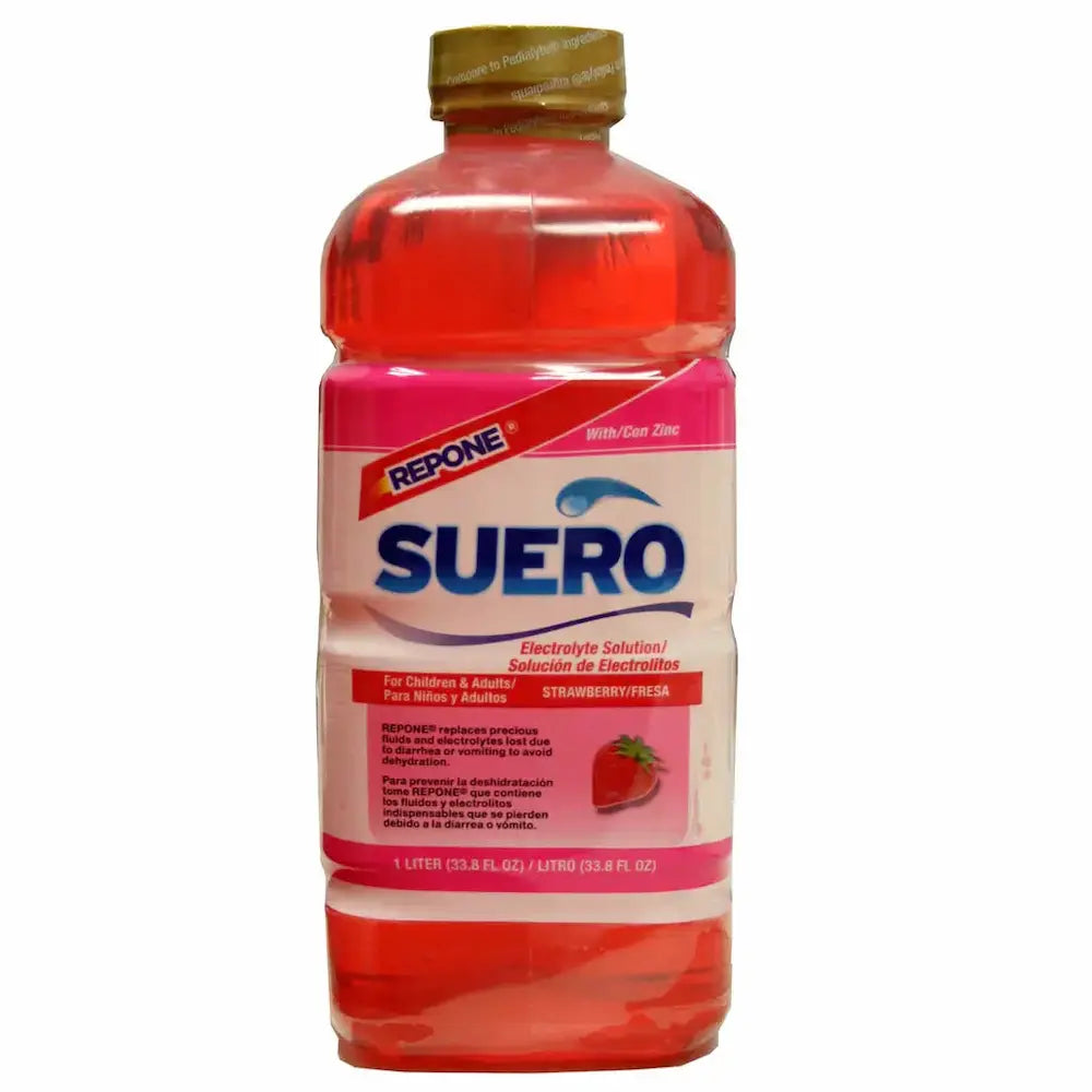 Suero Strawberry 8 units (1 liter/unit) from Mexmax INC.