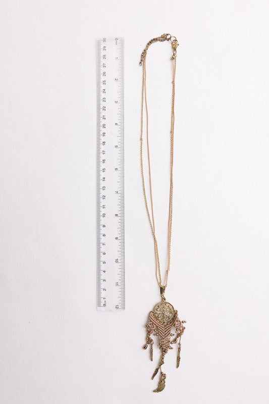 Dream Weave Medallion Necklace from My Pampered Life Seattle