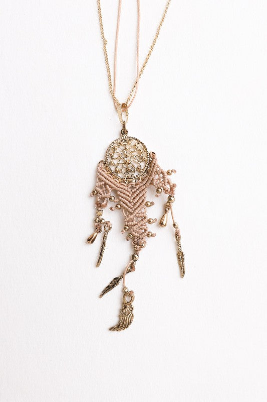 Dream Weave Medallion Necklace from My Pampered Life Seattle