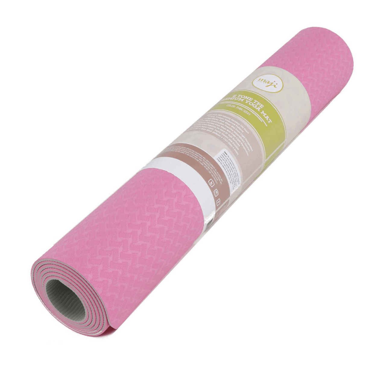 2-Tone TPE Premium Yoga Mat from Jupiter Gear
