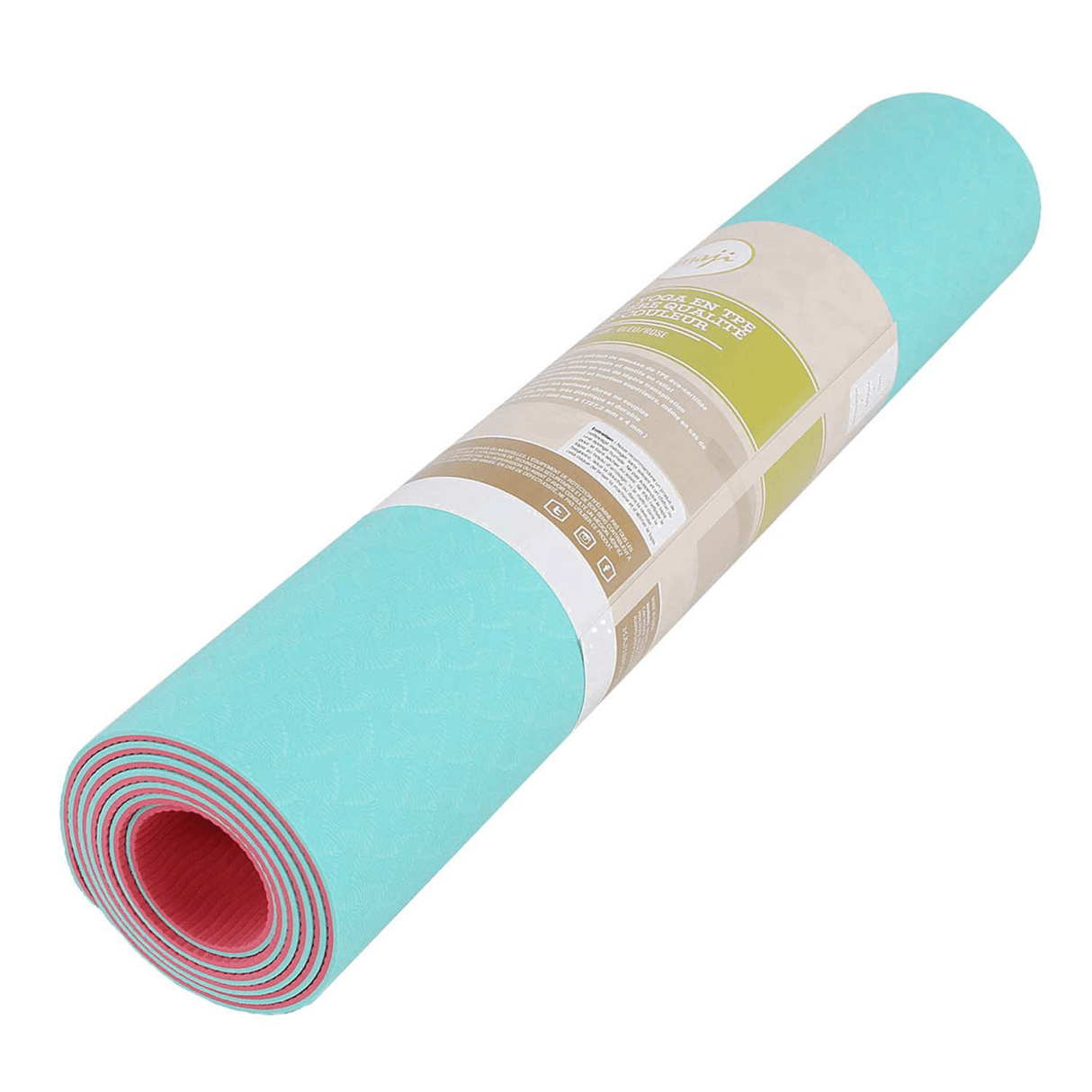 2-Tone TPE Premium Yoga Mat from Jupiter Gear
