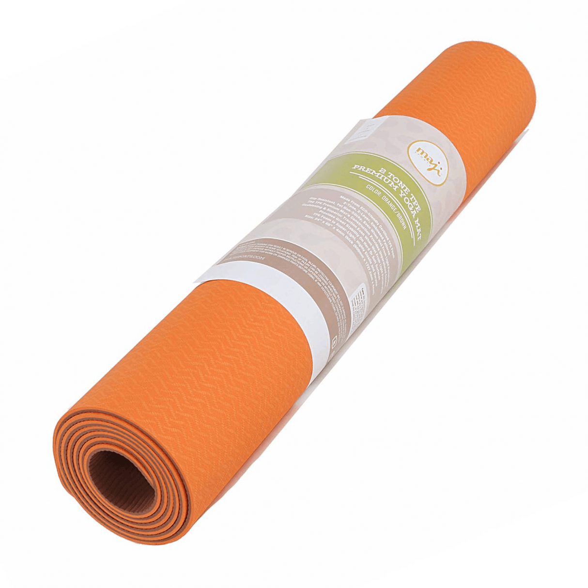2-Tone TPE Premium Yoga Mat from Jupiter Gear