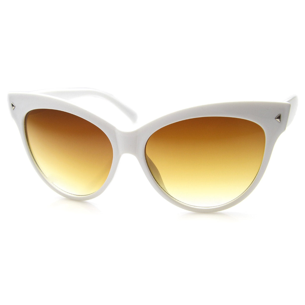 High Pointed Tip Inset Frame Oversize Cat Eye Sunglasses 8462 from zeroUV