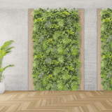 Luxury Flowering Hawaiian Sunrise Artificial Vertical Garden 40" x 40" 11SQ FT Commercial Grade UV Resistant from Designer Plants USA