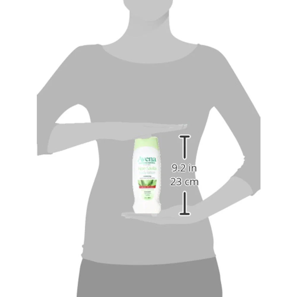 Avena Body Lotion Aloe Savila 17 oz from Mexmax INC.