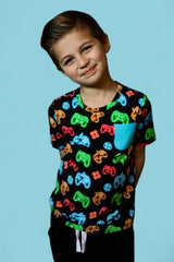 GAMER GLOW DREAM POCKET TEE from DREAM BIG LITTLE CO