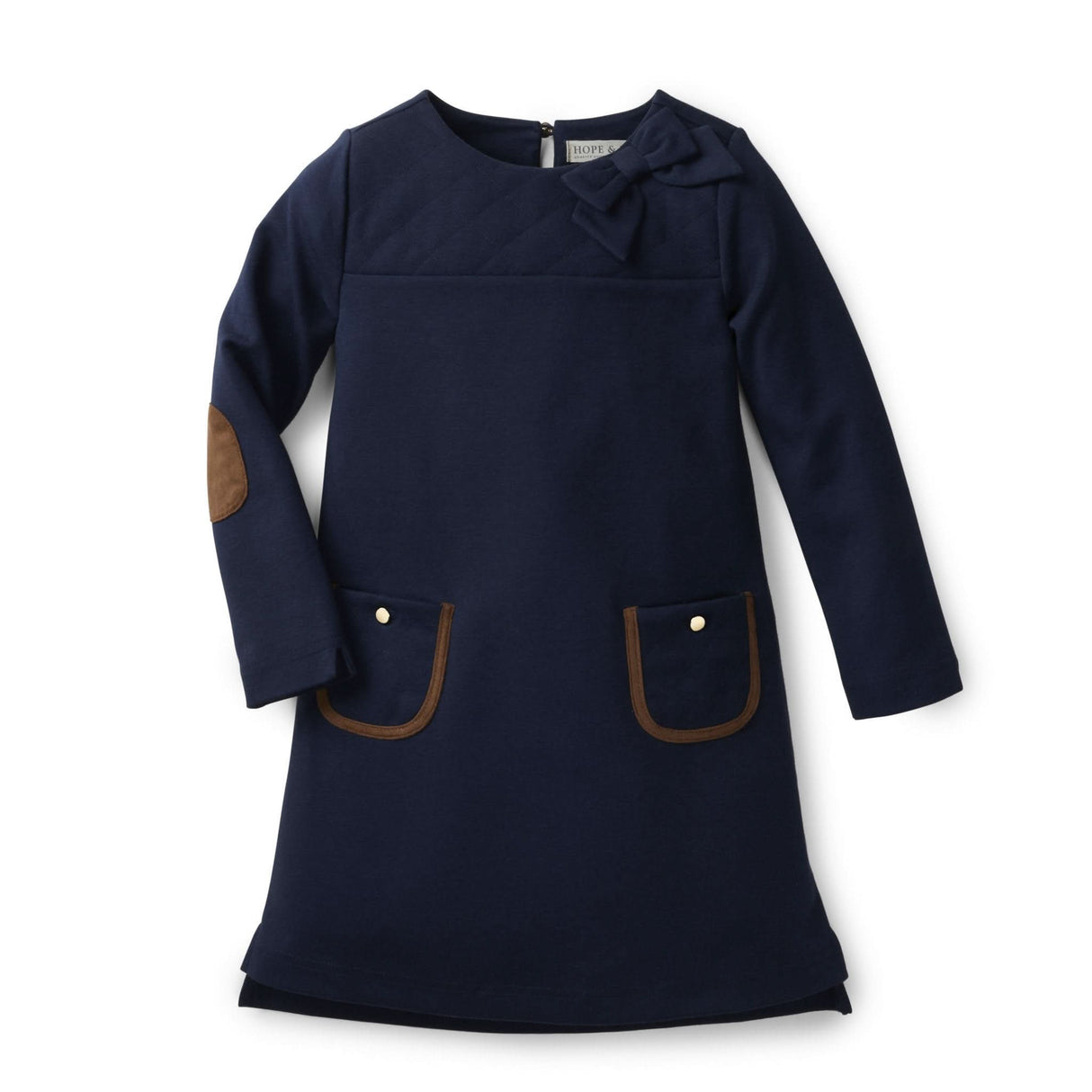 Quilted Ponte Riding Dress - Baby from Hope & Henry
