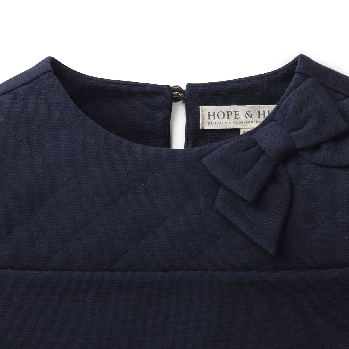 Quilted Ponte Riding Dress - Baby from Hope & Henry