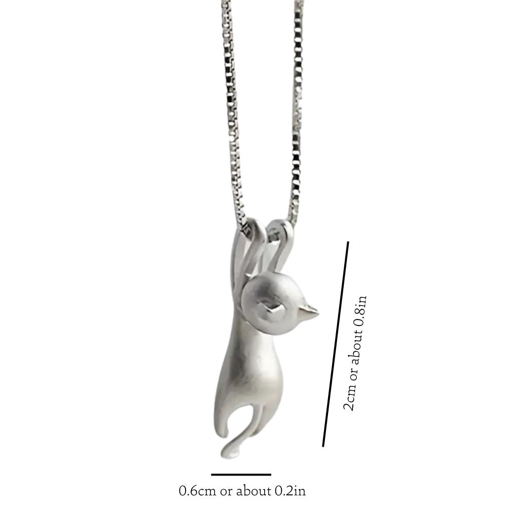 DANGLING KITTY NECKLACE from Ashlen