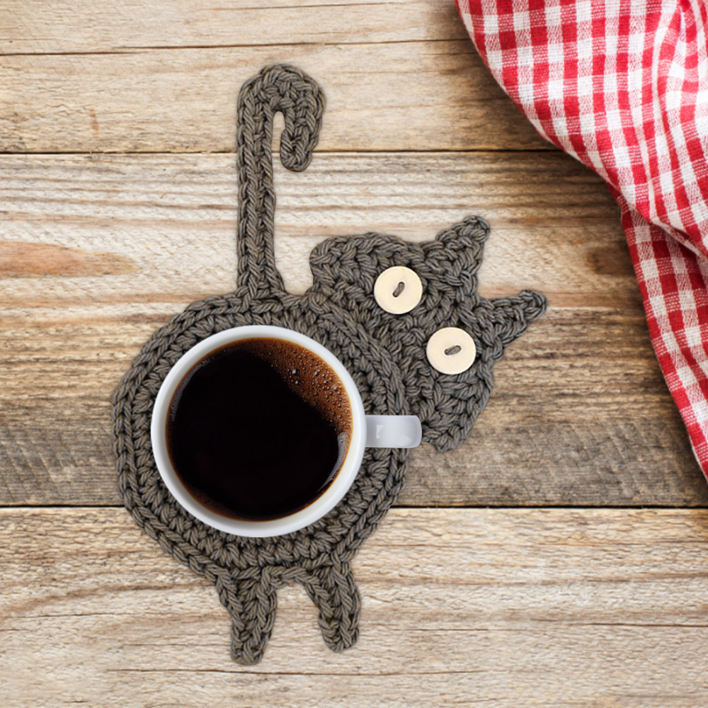 Cat Butt Coaster from Moderny