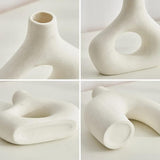 Hollow Ceramic Vase Set from Moderny