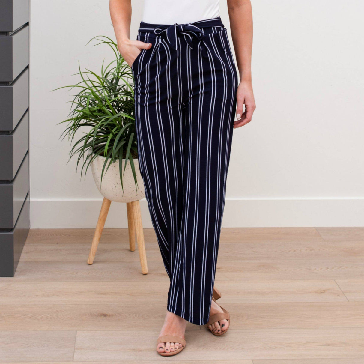 Tie Waist Dress Pant From Truly Contagious