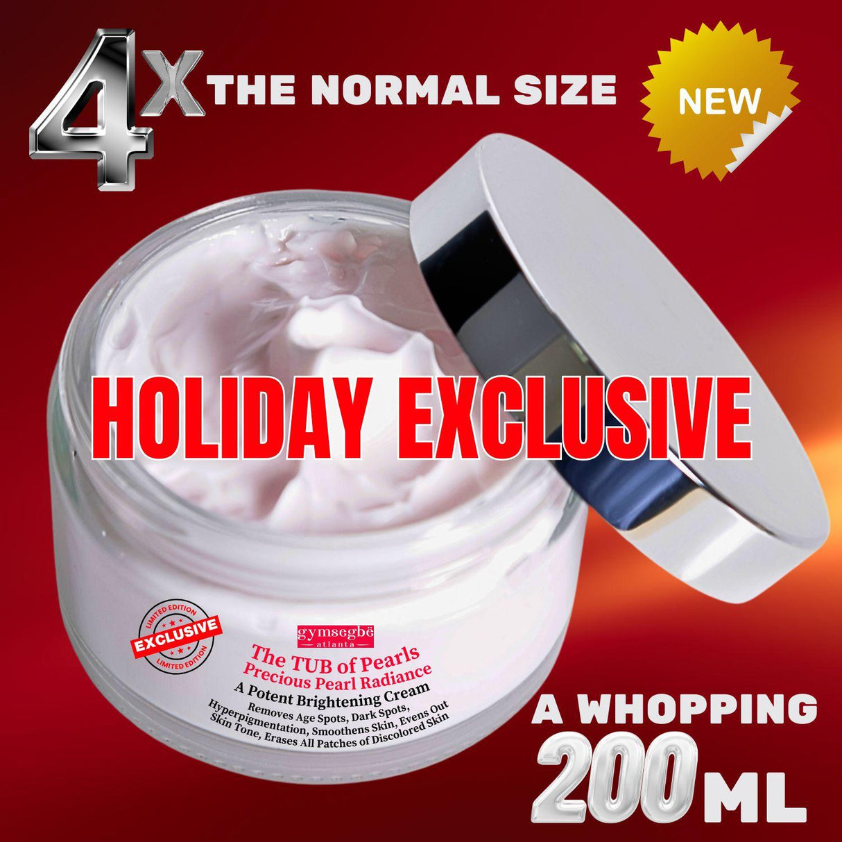 The Tub Of Pearls Precious Pearl Radiance  Brightening Cream from gymsegbë