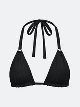 KIAWAH BIKINI TOP - BLACK From ELYSIIAN
