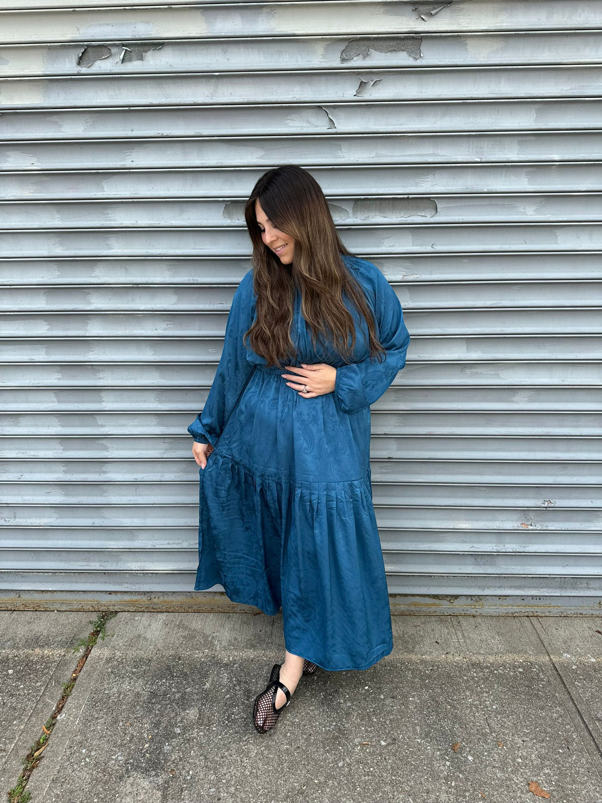Ottie Paisley Dress From Drama NYC Plus