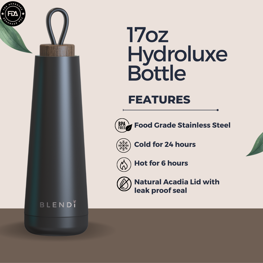 Hydroluxe Tumbler Water Bottle 17oz from BLENDi