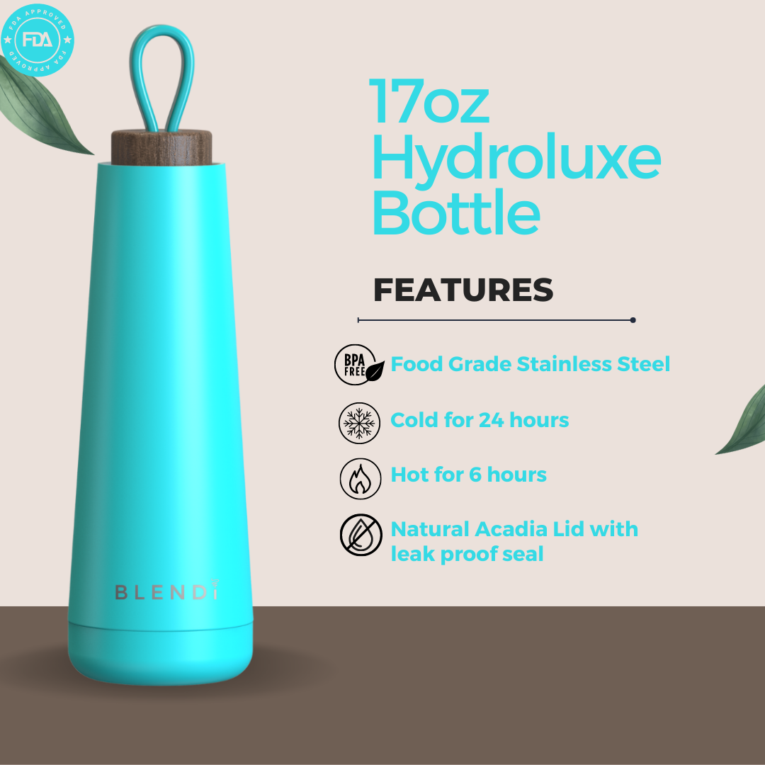 Hydroluxe Tumbler Water Bottle 17oz from BLENDi