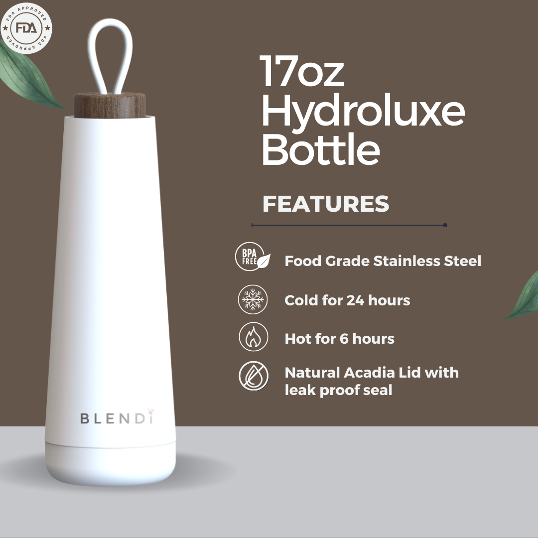 Hydroluxe Tumbler Water Bottle 17oz from BLENDi