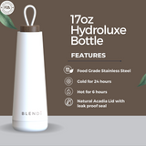 Hydroluxe Tumbler Water Bottle 17oz from BLENDi