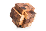 The Grandfather Burr Puzzle - 18 piece burr puzzle from Kubiya Games