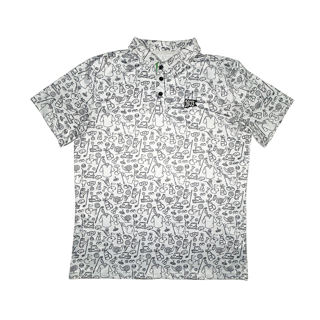 Golf Doodle Polo 1803 Sports from 1803 Sports