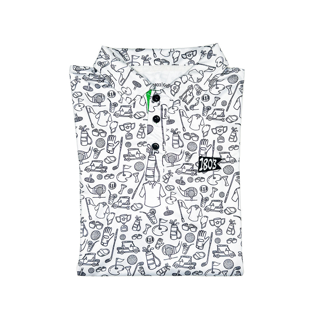 Golf Doodle Polo 1803 Sports from 1803 Sports