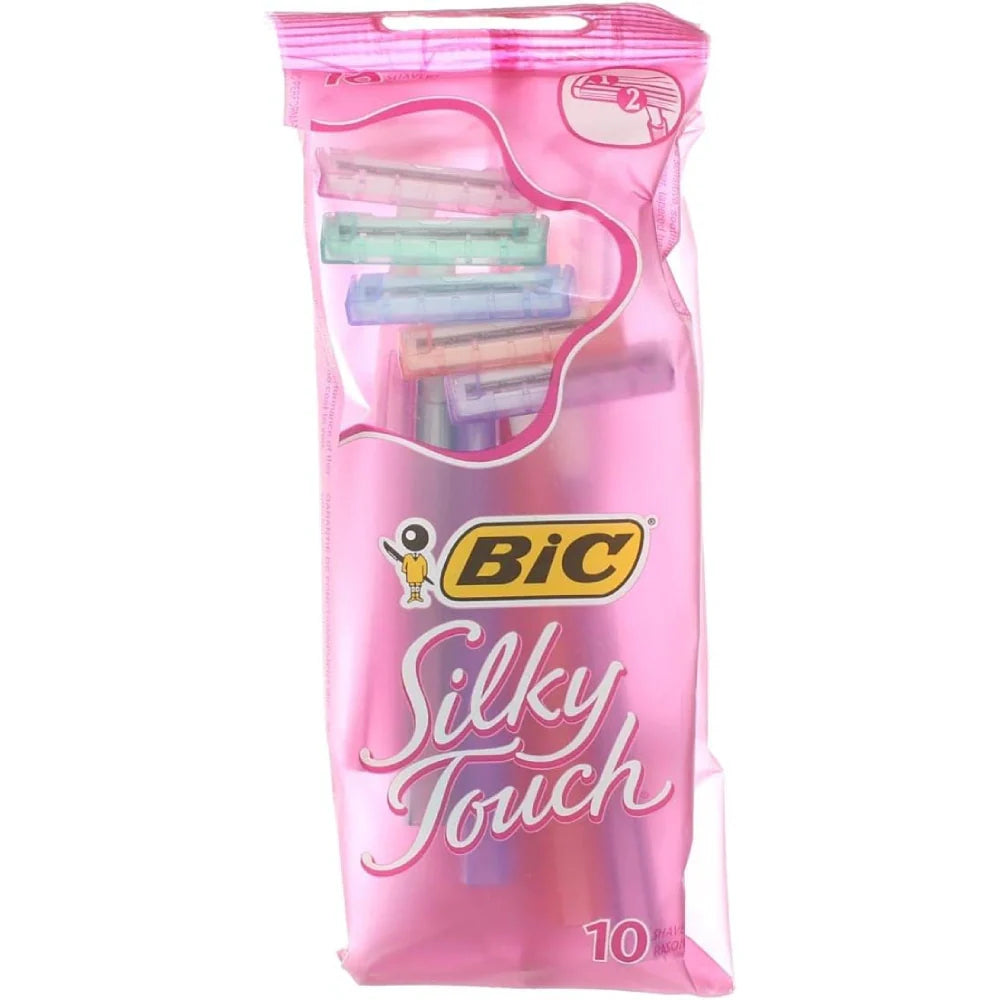 Bic Razors Sensitive 12ct 1 blade & Silky Touch 10ct 2 blades asst From Mexmax INC.