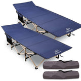 Folding Camping Cots for Adults Heavy Duty, Blue Grey From Redcamp