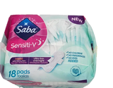 Saba Sensiti-V Ultrathin Night W.Wings 16 units (18 ct/unit) From Mexmax INC.