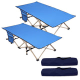 Folding Kids Cot for Sleeping,Blue Pink Navy From Redcamp