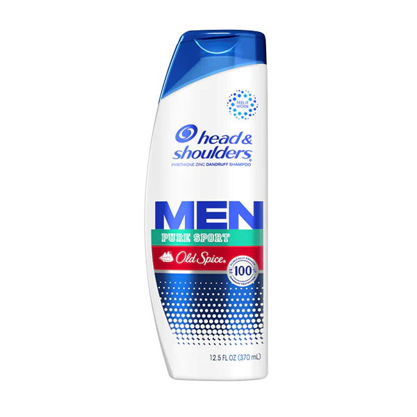 H&S Mens  Anti-Dandruff  Old Spice Pure Sport Shampoo 12.55 oz from Mexmax INC.